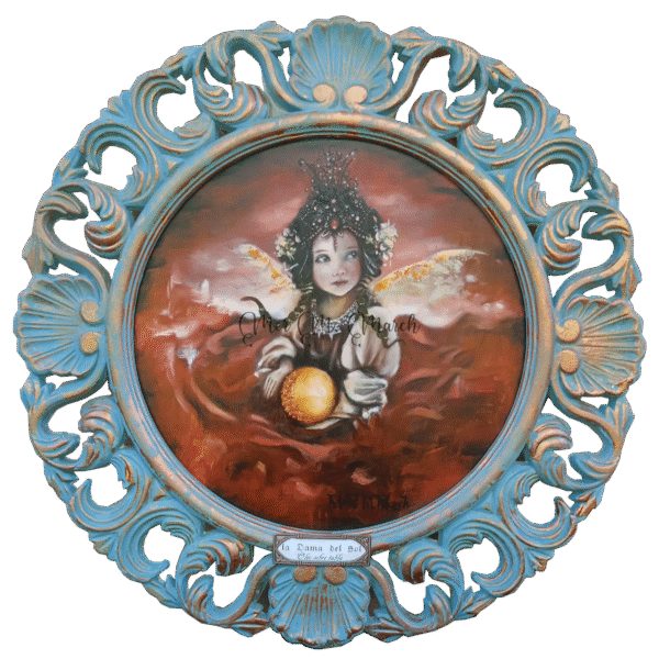 la dama del sol, versión sobre Inzana, Una leyenda del alba de Lord Dunsany