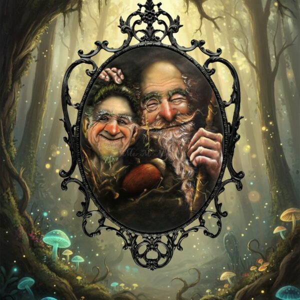 RETRATOS DE FANTASÍA ENANOS DEL BOSQUE