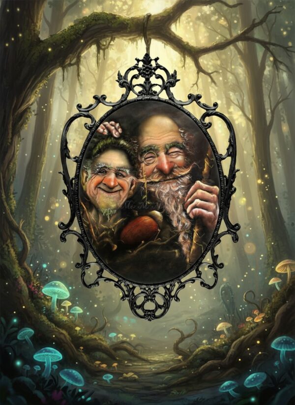 RETRATOS DE FANTASÍA ENANOS DEL BOSQUE